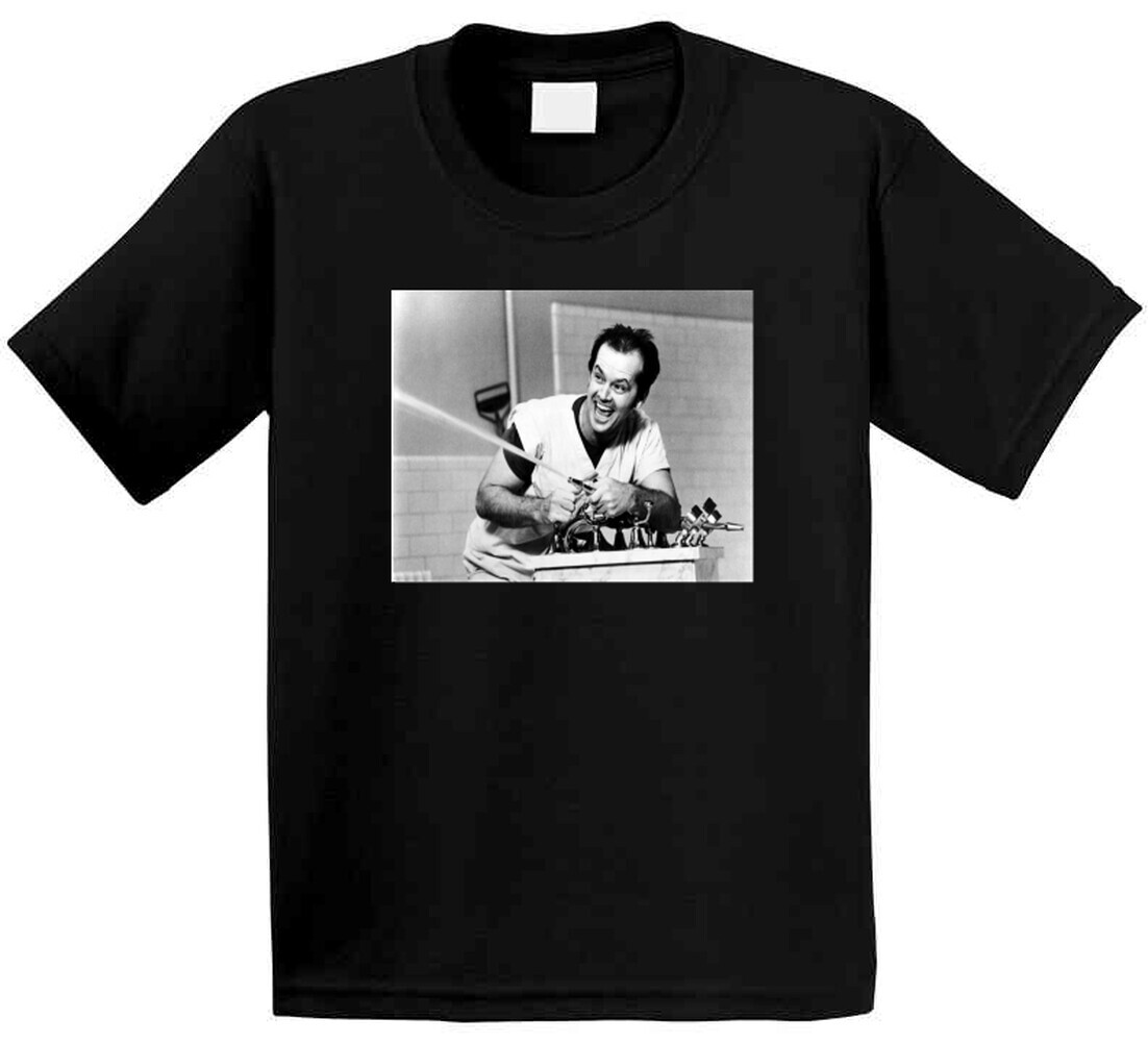 One Flew Over The Cuckoo's Nest Mcmurphy Ratched 70s Cult Classic Movie T S gallery