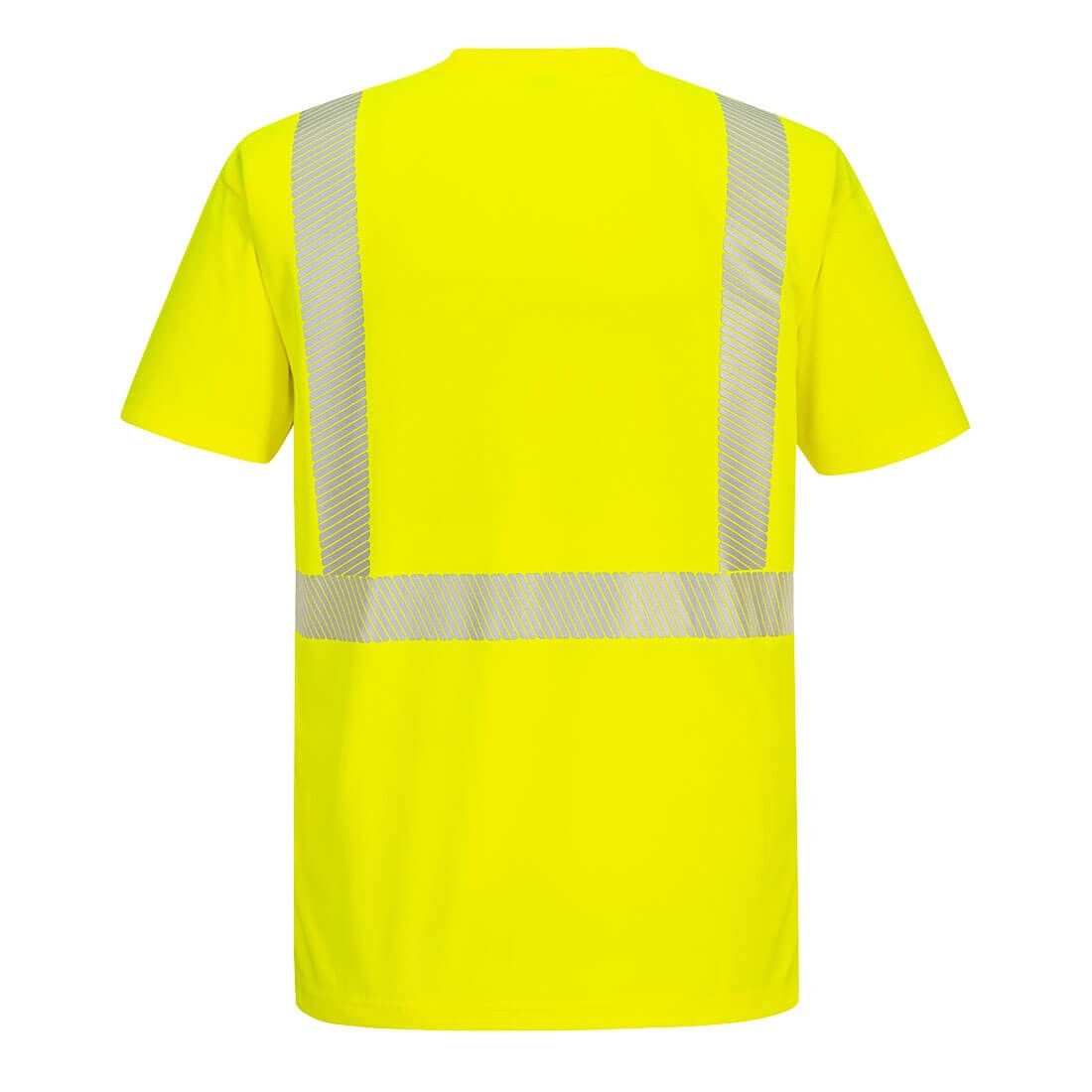 Portwest S194 - Hi-Vis Segmented Tape T-Shirt S/S Yellow SIZES L-5X* gallery