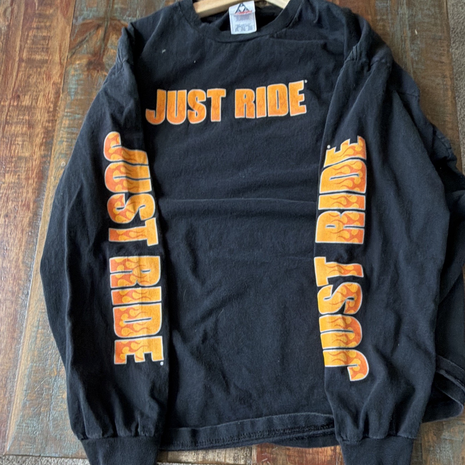 Harrison House of Thunder -Men's 2XL Black/Orange -LS -Tee- Harrison Ohio gallery