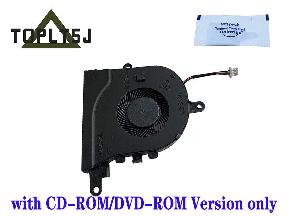 For Dell CN-0FX0M0 FX0M0 0FX0M0 NPFW6 0NPFW6 CPU Cooling Fan with CD-ROM Laptop