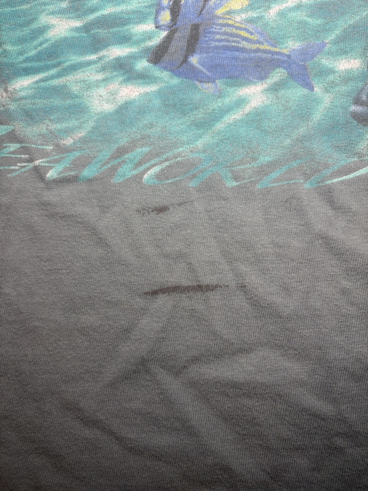 Vintage 90s SeaWorld Dolphin Big Animal Nature Graphic Print T Shirt Men’s XL gallery