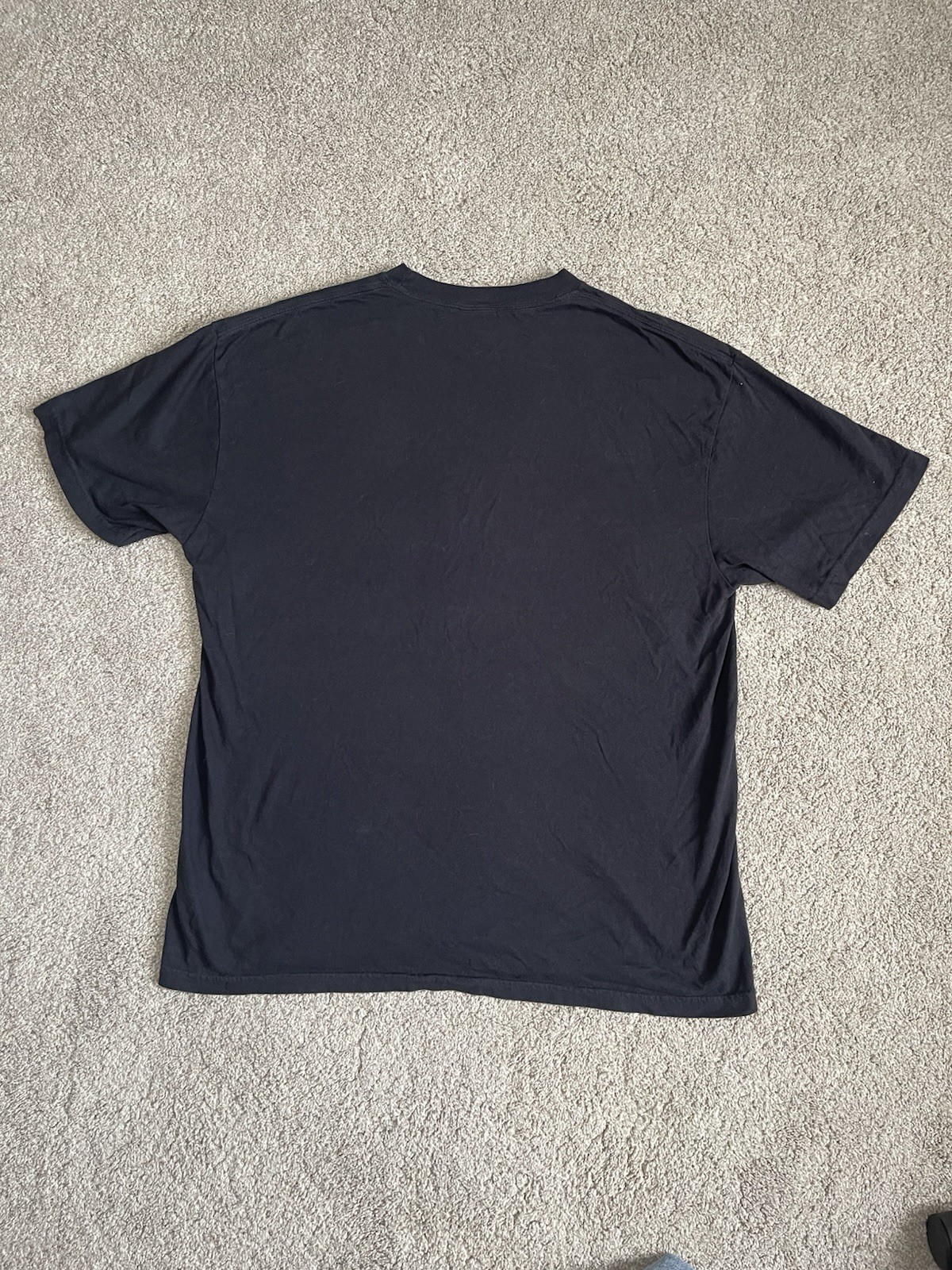 Comfort Colors Black Blank Crewneck T-Shirt, Size XL Heavyweight Dye Cotton gallery