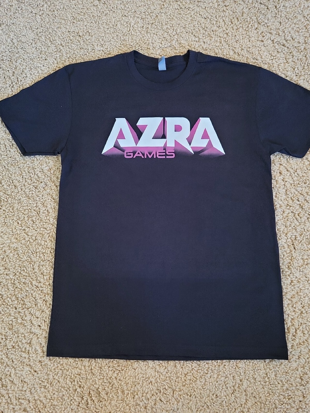 Next Level Apparel Unisex Premium CVC Crew Neck Tee - AZRA GAMES Graphic Logo gallery