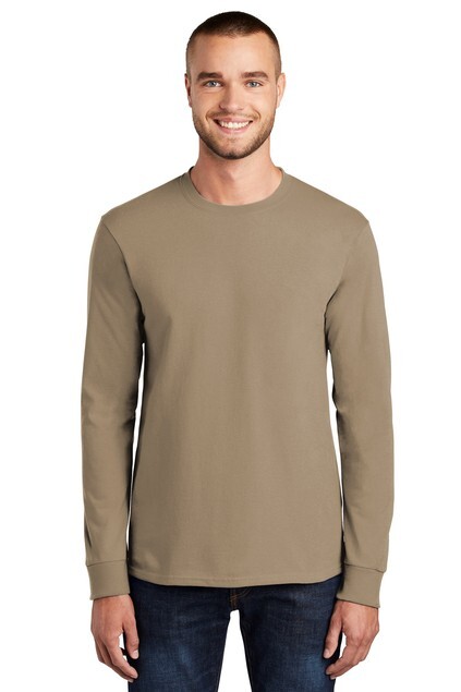 Port & Company Cotton Essential Long Sleeve T-Shirt PC61LS