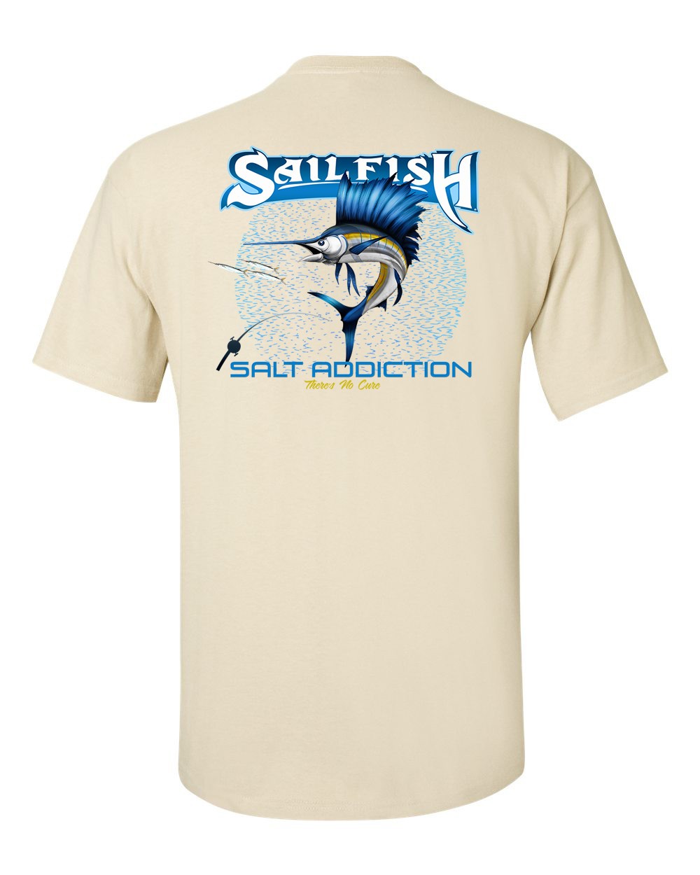 Salt Addiction Deep Sea Sailfish Fishing Short Sleeve T Shirt Ocean gallery