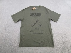Duluth Shirt Mens M Green Longtail T Monkey Wrench Graphic Logo SS 94261 NEW