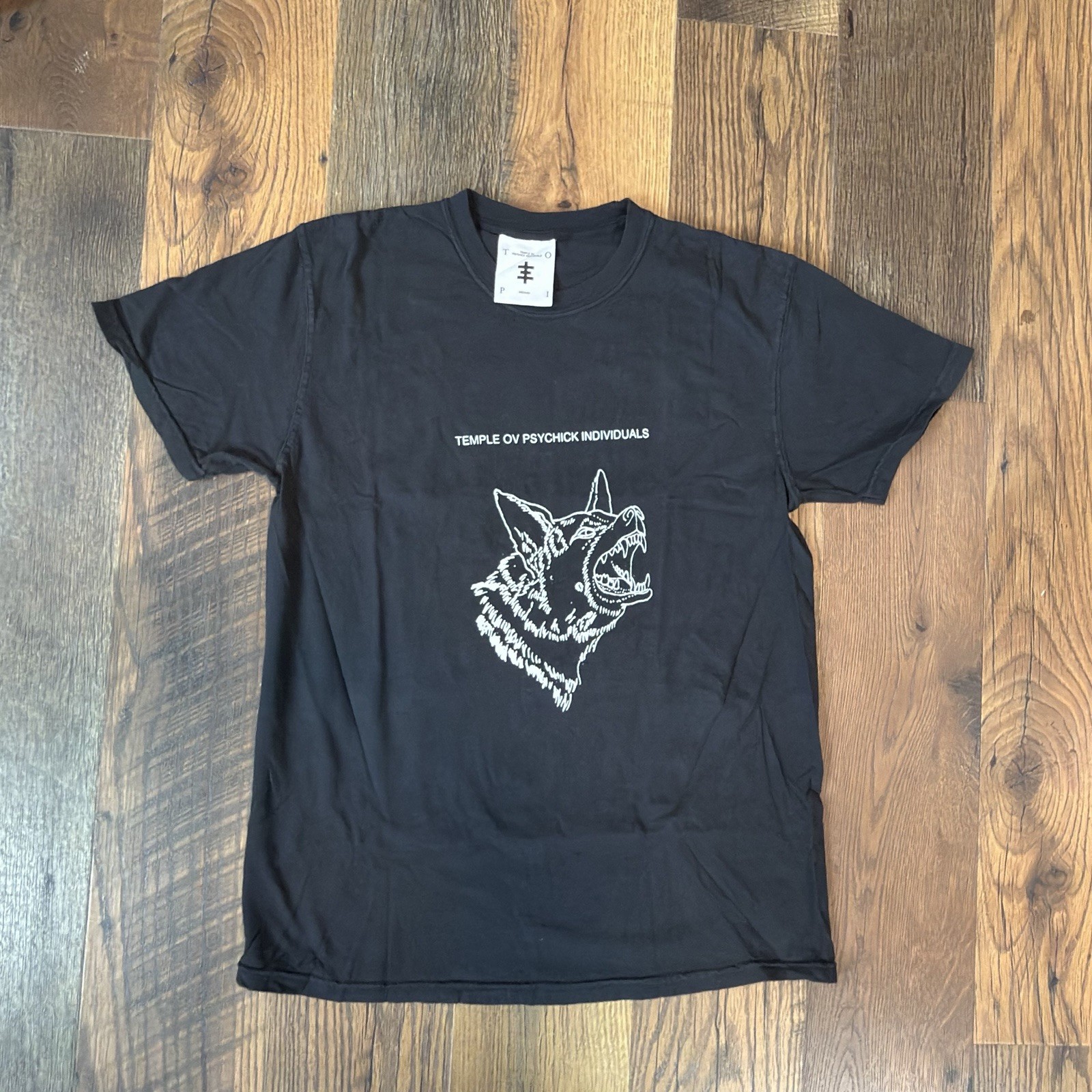 Genesis P-Orridge “Temple Ov Psychick Individual” Black Shirt Size M