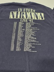 nirvana t shirt in utero Size M