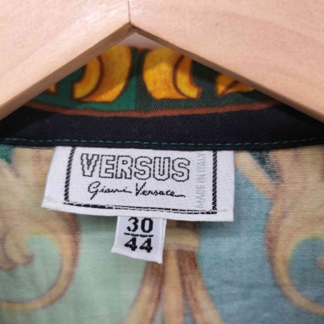 VERSUS Baroque Pattern Flat Front Shirt Men's Used BAZZ-0 gallery