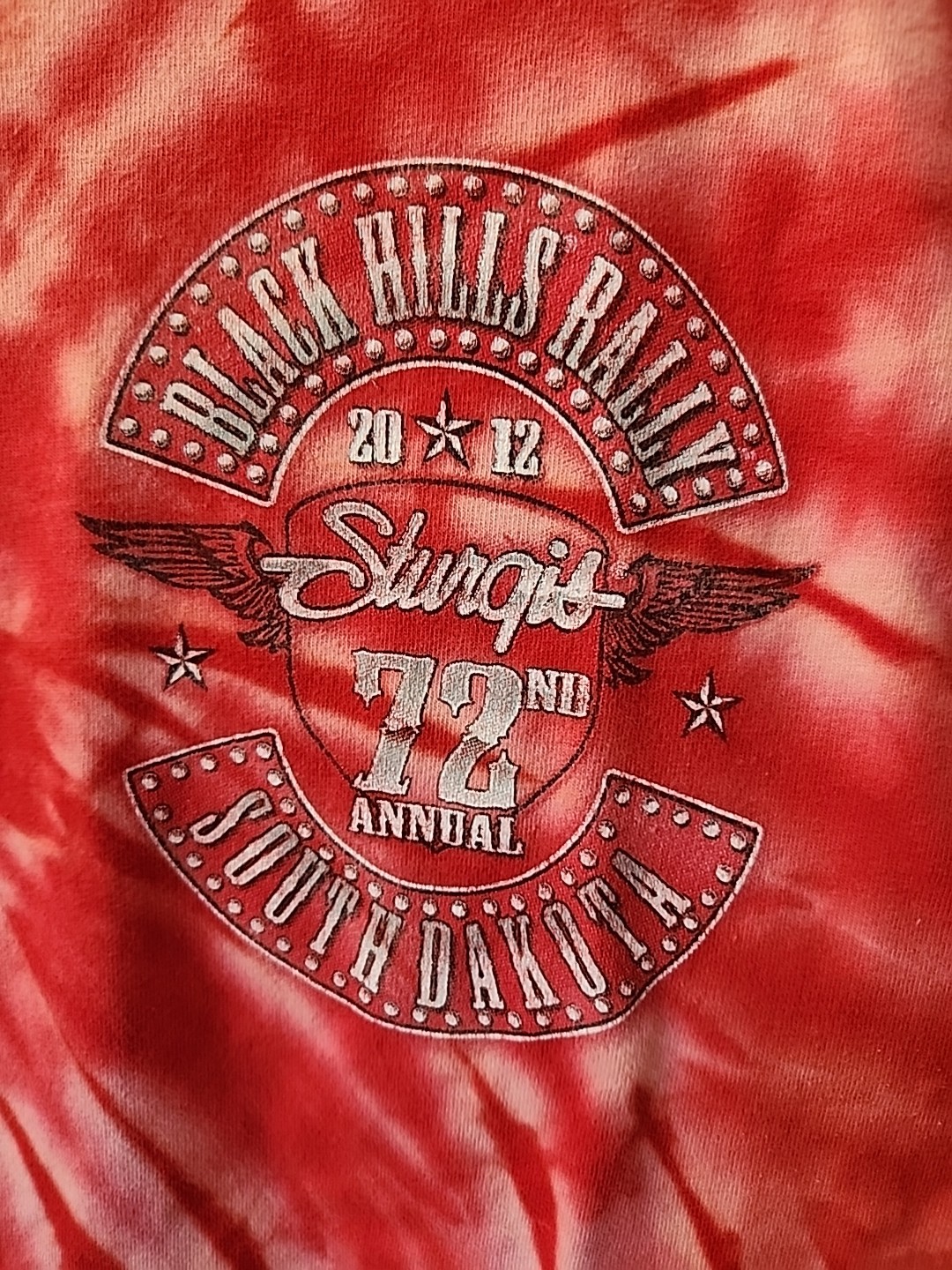Red Tie Dye Black Hills Rally 2012 Sturgis 72nd Annual South Dakota gallery