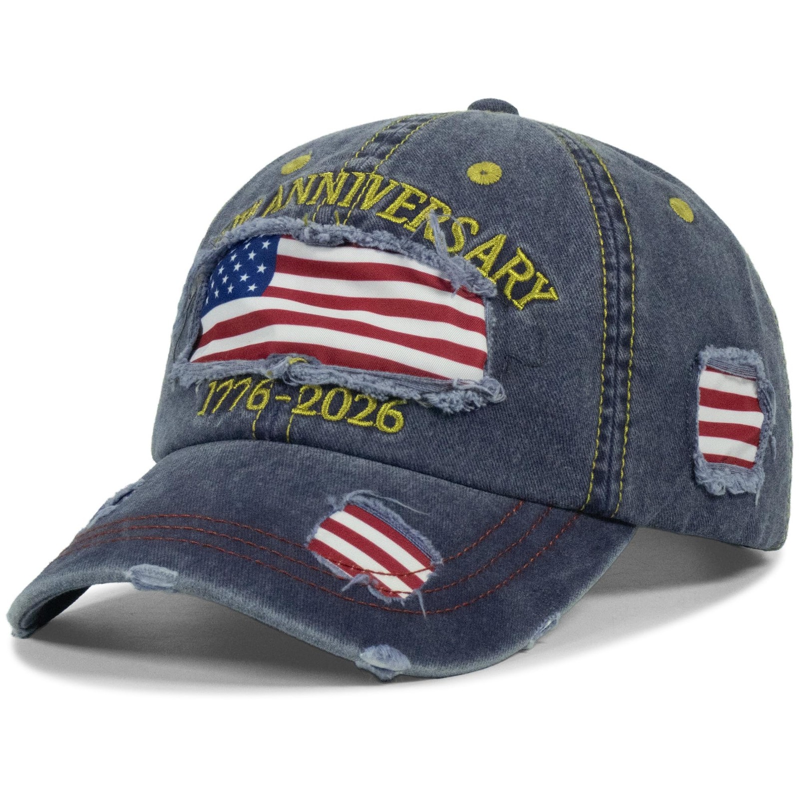 250 Anniversary USA Hat,United States of America 250th Anniversary Cap,US Pat... gallery