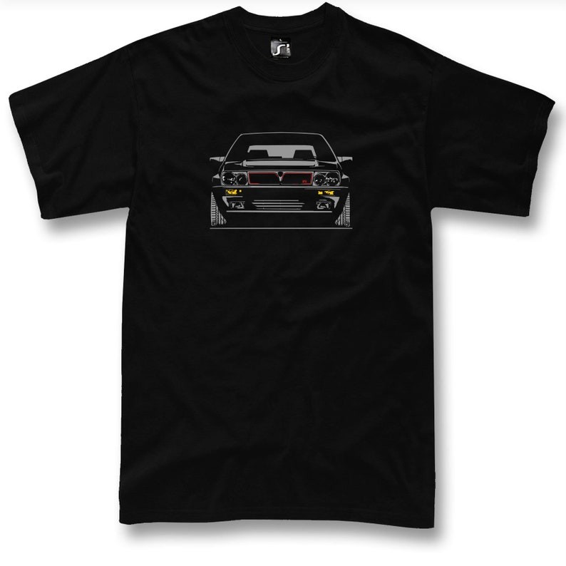 Lancia Delta HF 16V integrale tshirt classic rally wrc HF 16V tshirt + sweatshir