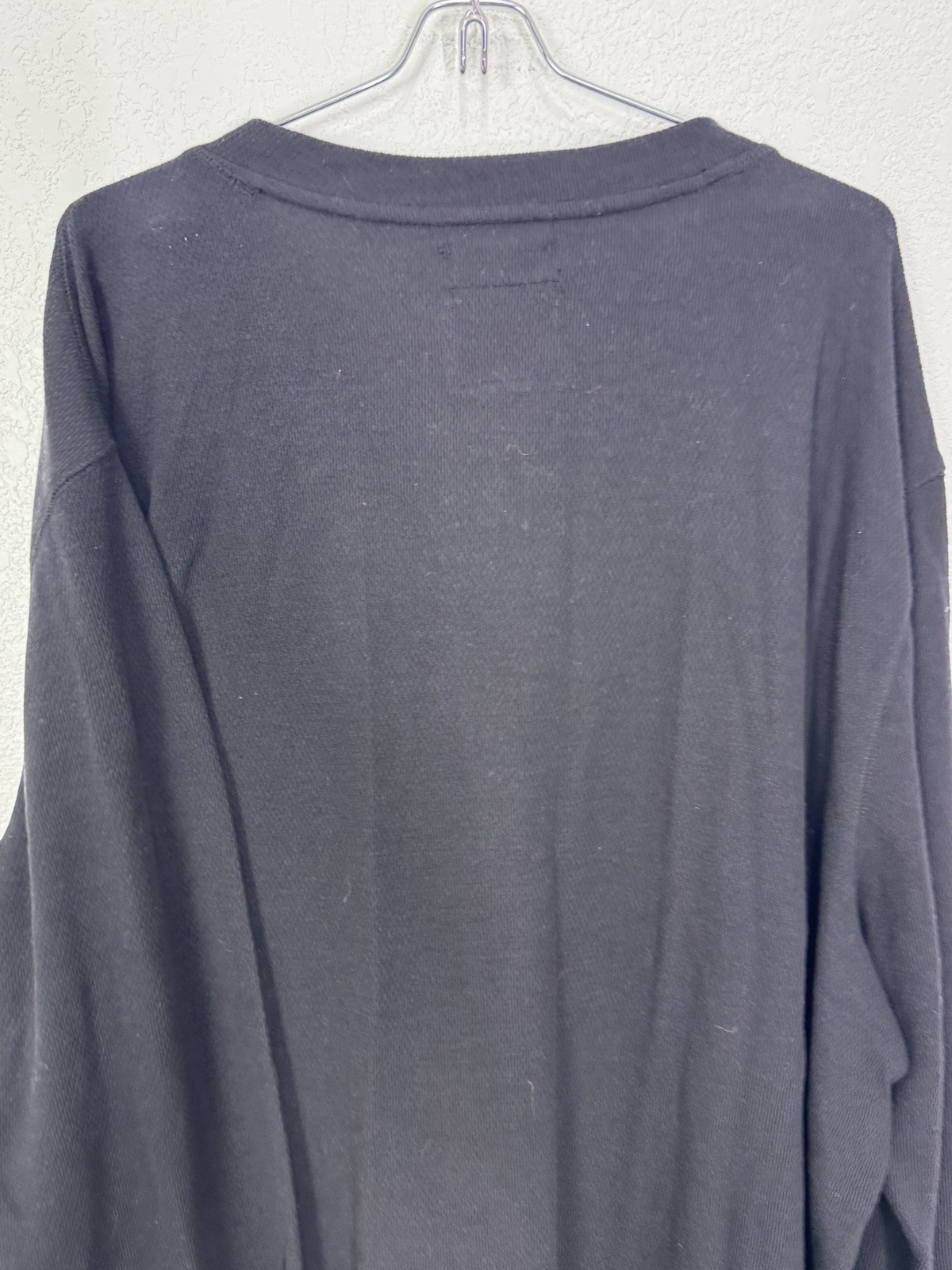 St Johns Bay Black Long Sleeve Tee Shirt Men Size XXL Soft Work Basic New $46 gallery