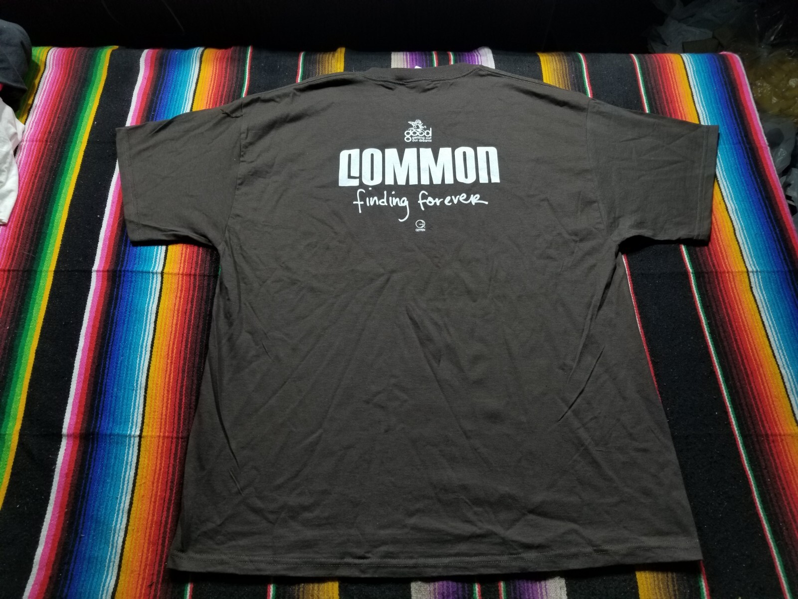 COMMON FINDING FOREVER GEFFEN RECORDS PROMO T-SHIRT SIZE XL 22.5X30.5 gallery