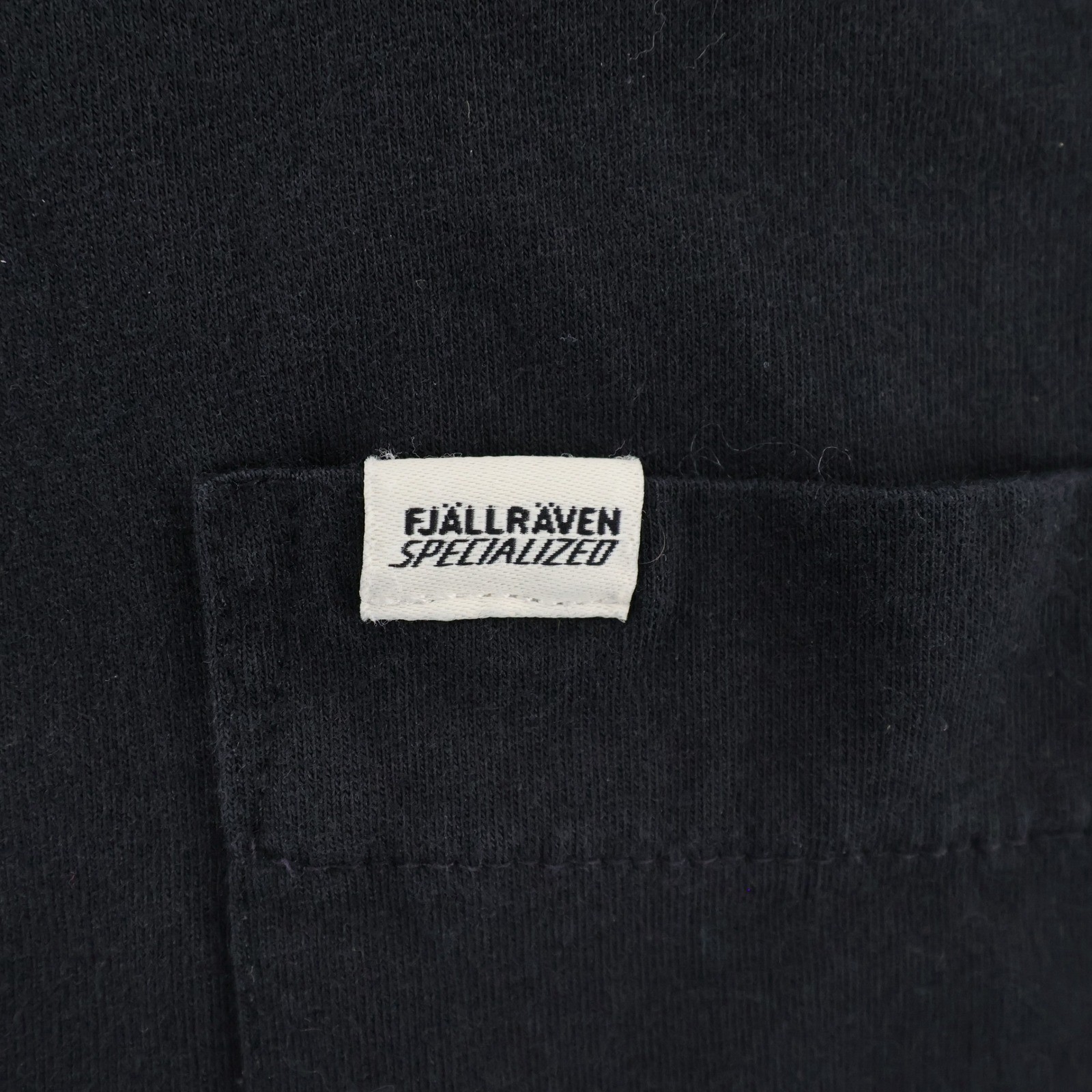 Fjallraven Specialized Pocket Zippered T-Shirt Black Short Sleeve Mens L gallery
