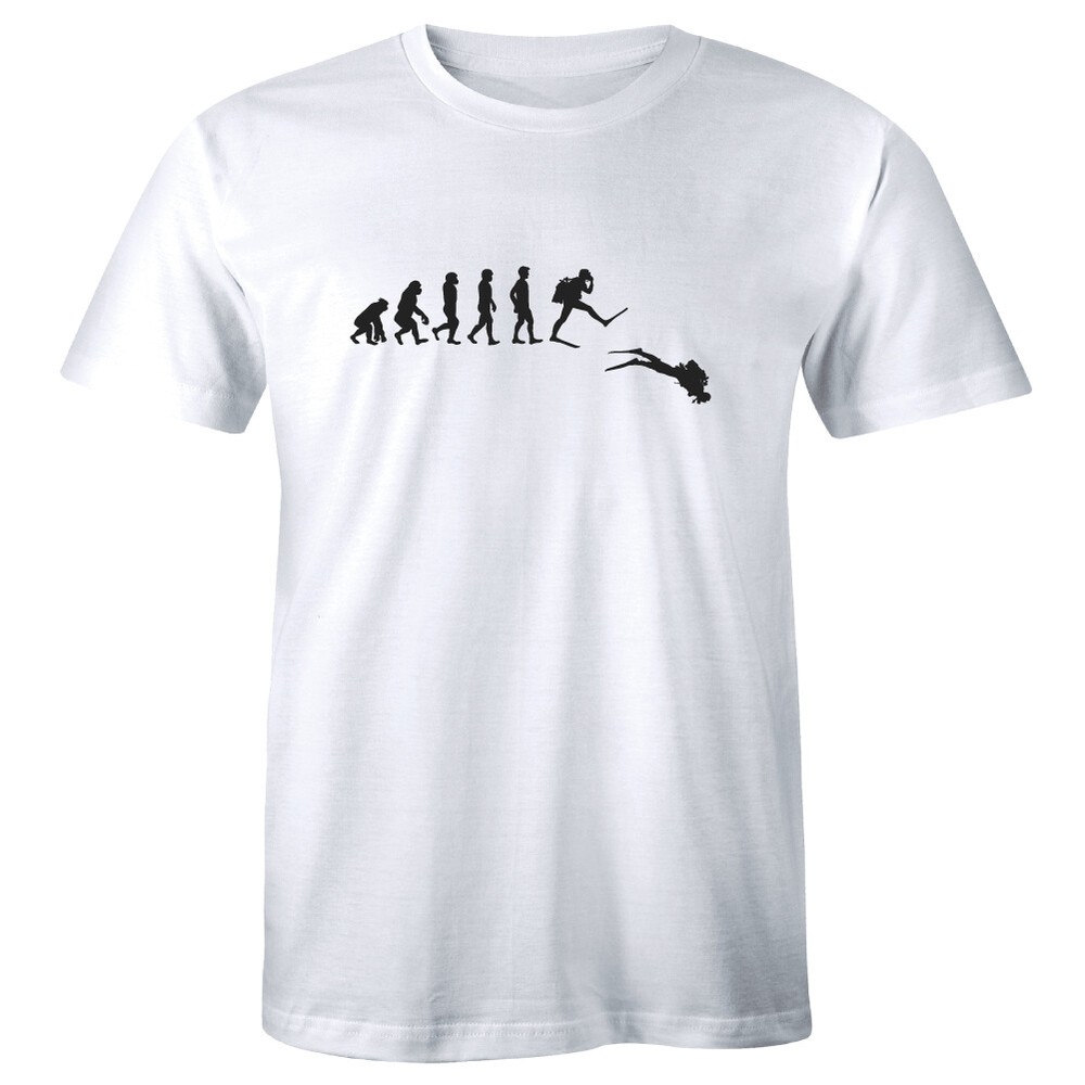 Scuba Diver Evolution Men’s T-Shirt Funny Scuba Diving Lover Cool Instructor Tee