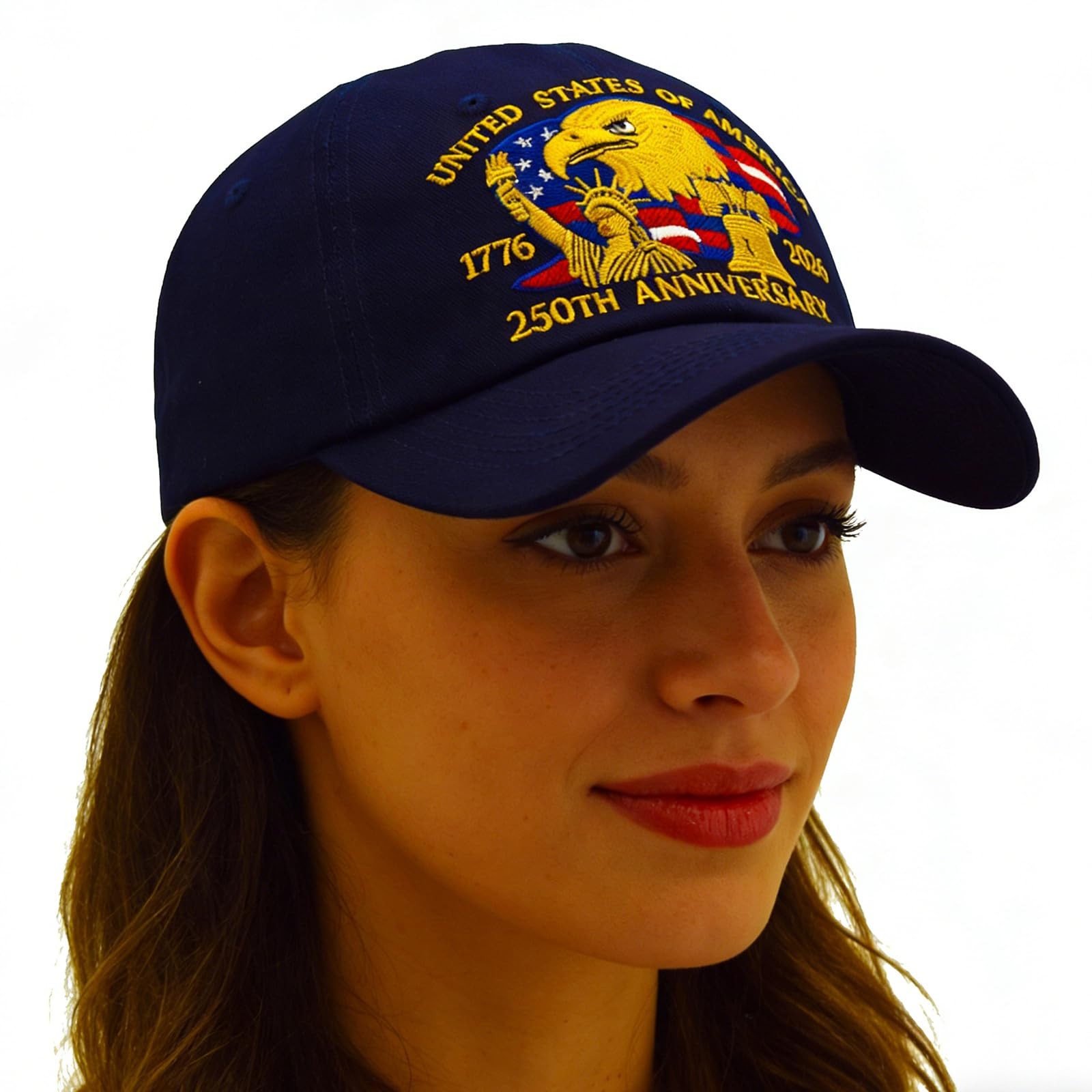 250 Anniversary USA Hat Patriot Cap 1776-2026 Bicentennial 250th Anniversary ... gallery