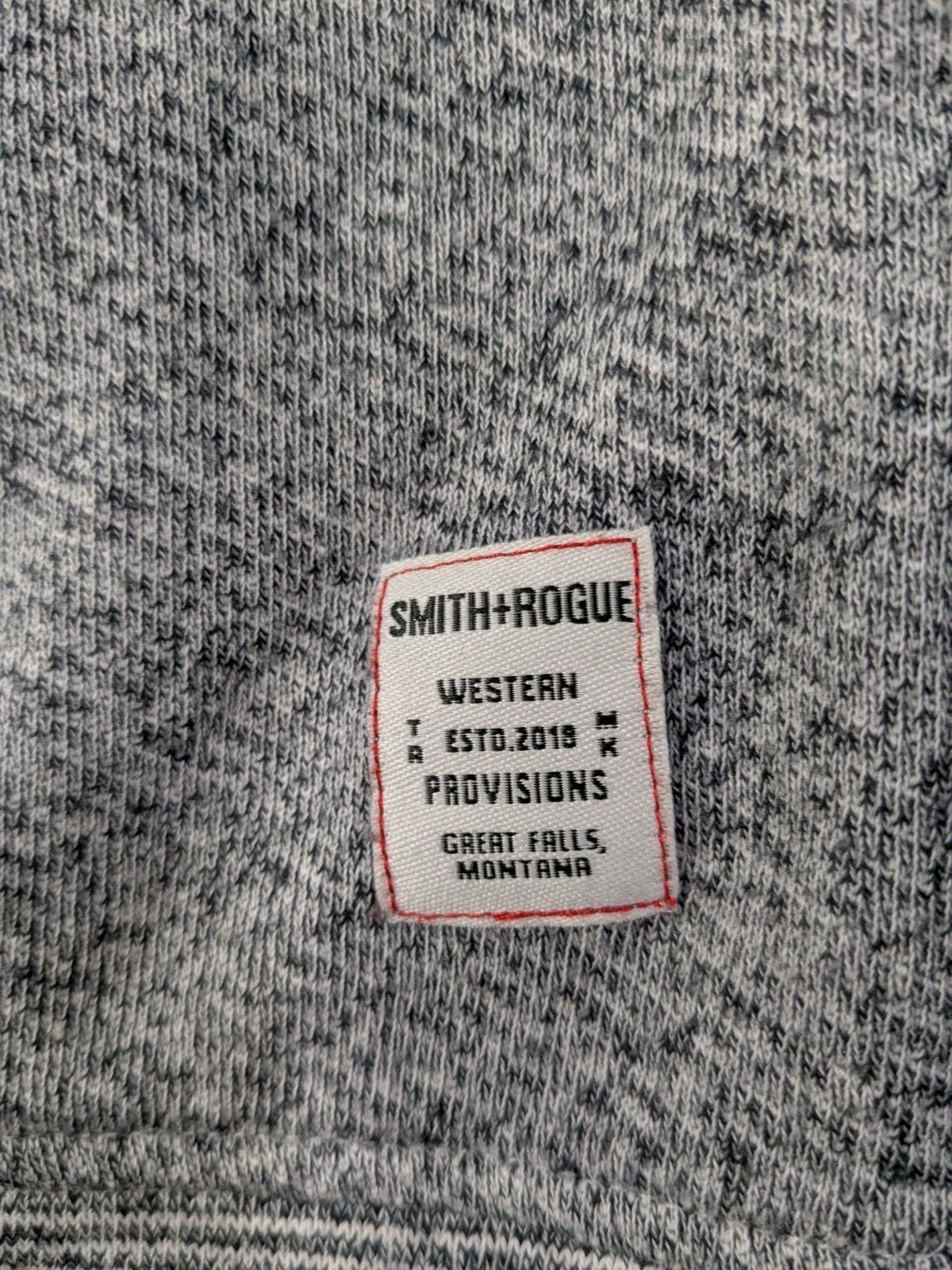 Smith and Rogue Shirt Small Sweatshirt Style Long Sleeve Gray Western Pullover gallery