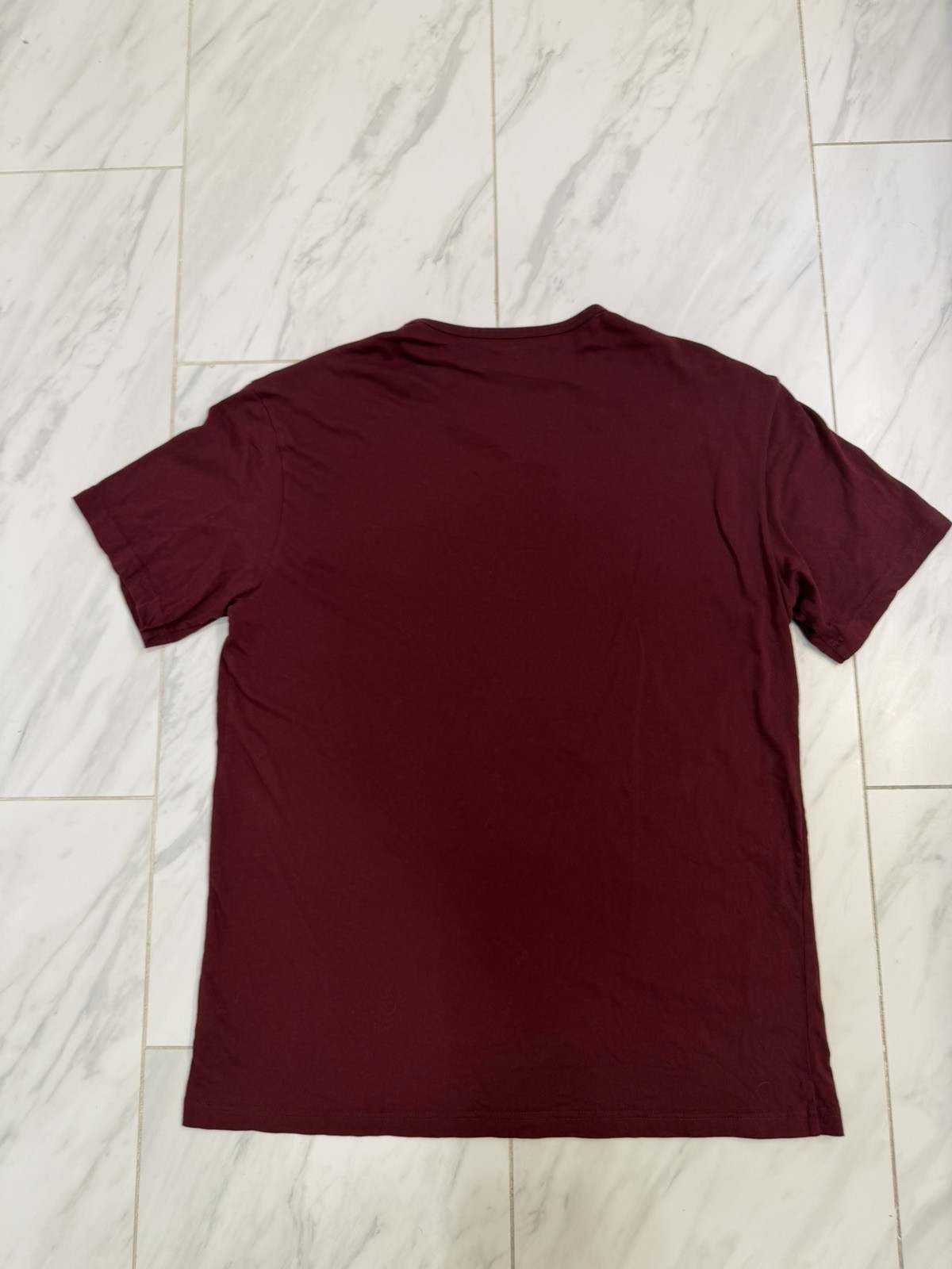 Emporio Armani T-Shirt Top Men's Red Printed Logo Casual gallery