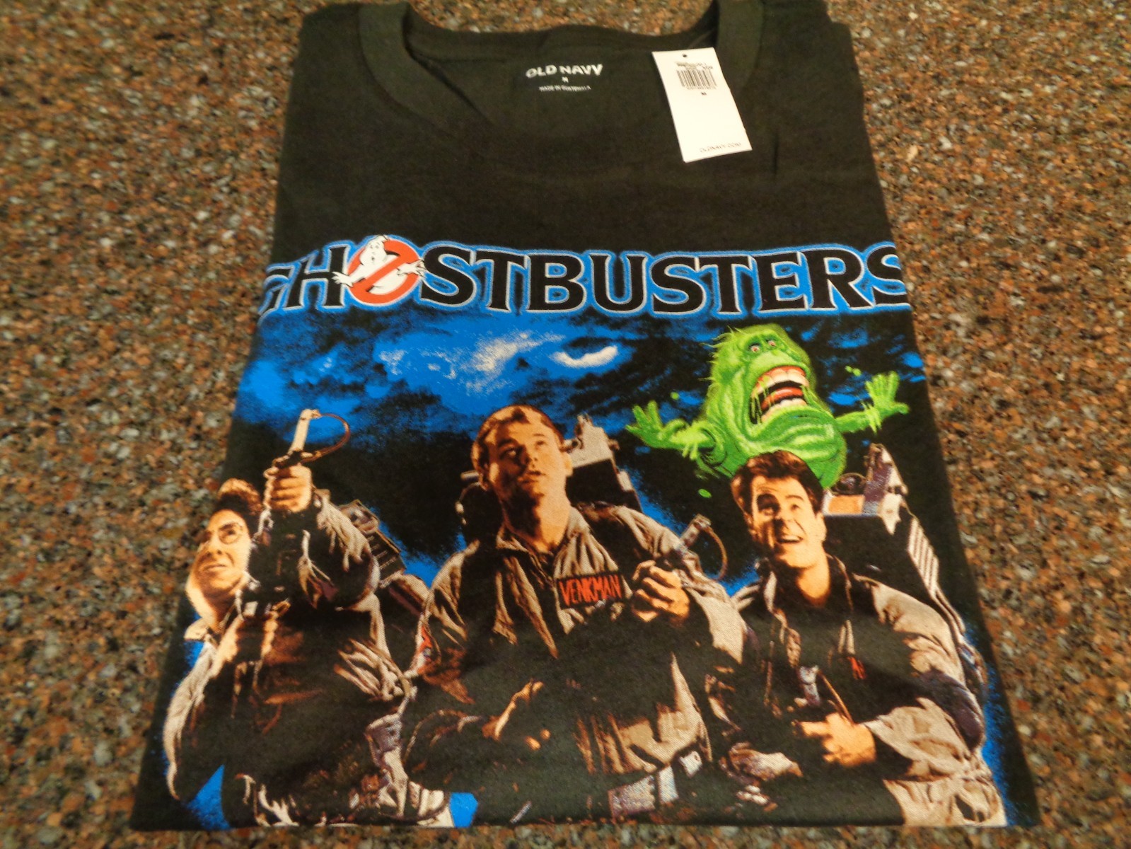 Ghostbusters T-shirt Adult Medium 👻 They're Here to Save the World Black NWT gallery