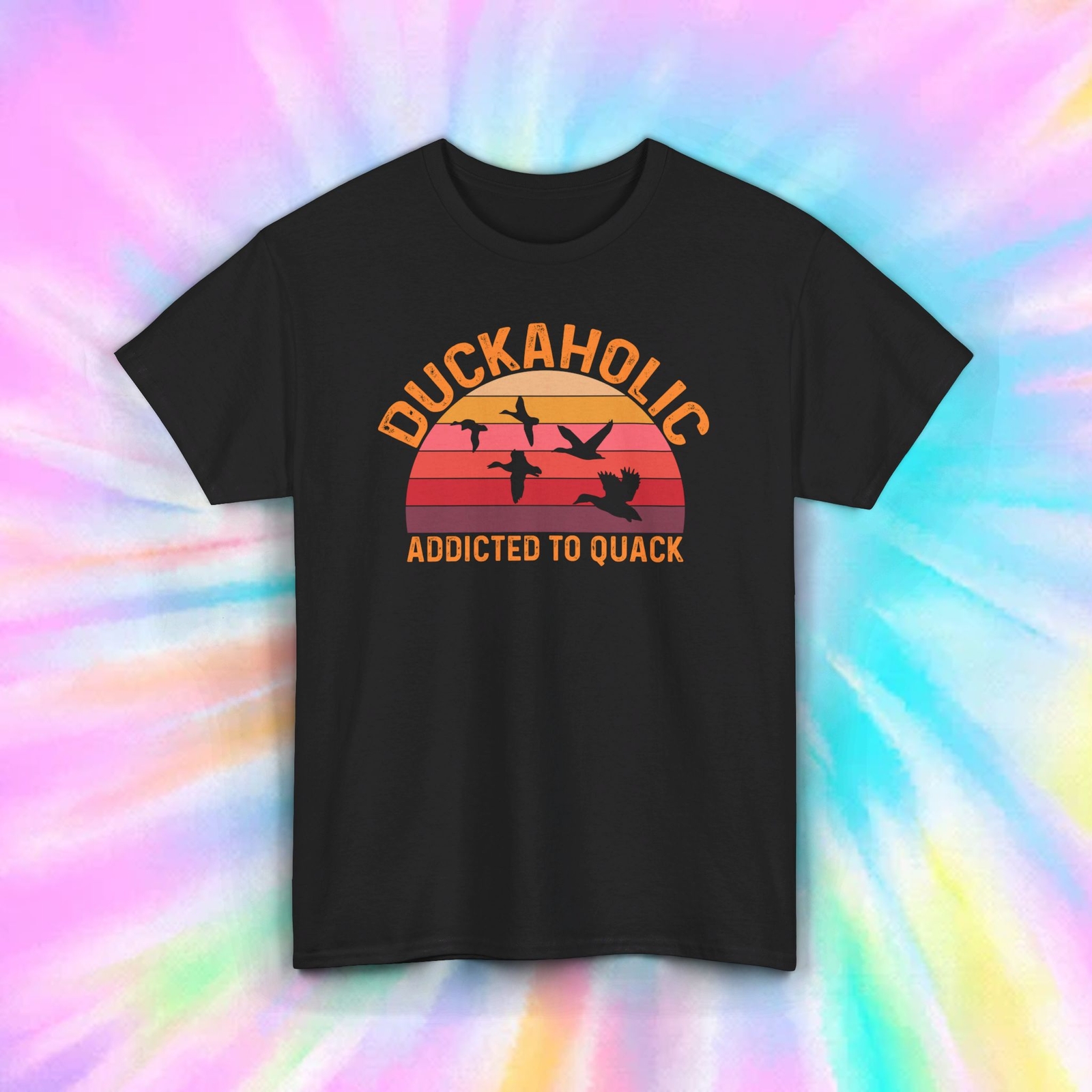 Duckaholic Addicted to Quack Tee | Funny Duck Hunting Shirt | Outdoors Gift