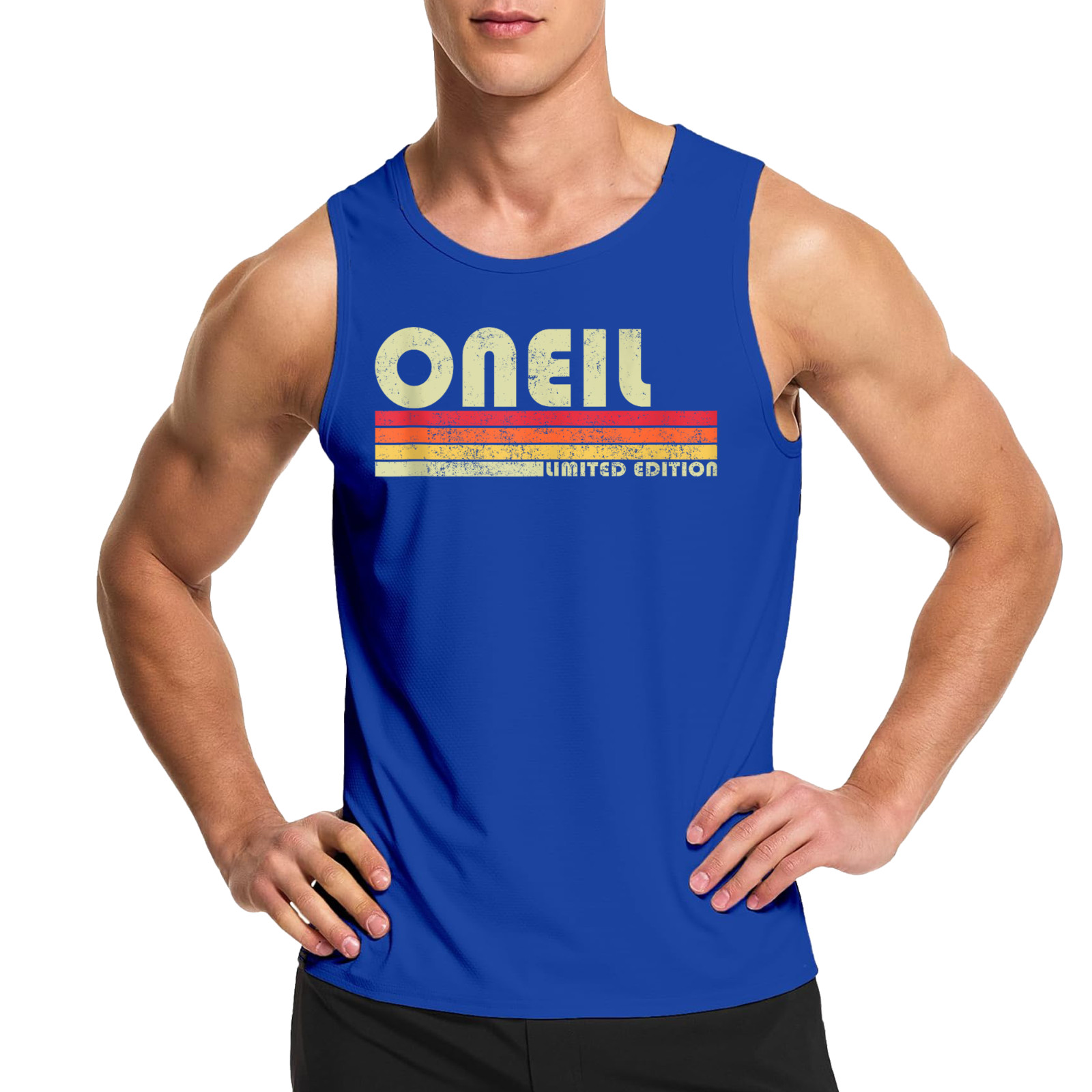 ONEIL Surname Funny Retro Vintage 80s 90s Gifts Men Women Tank Top gallery