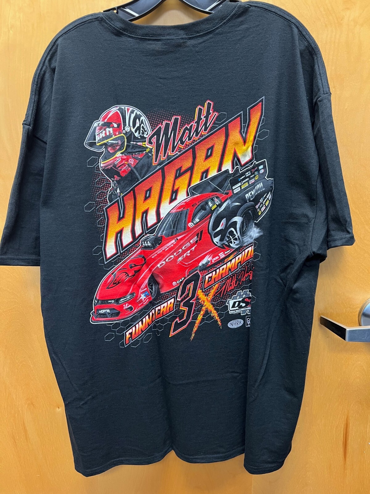 MATT HAGAN FUNNY CAR 3X CHAMPION T-SHIRT SIZE X-LARGE gallery
