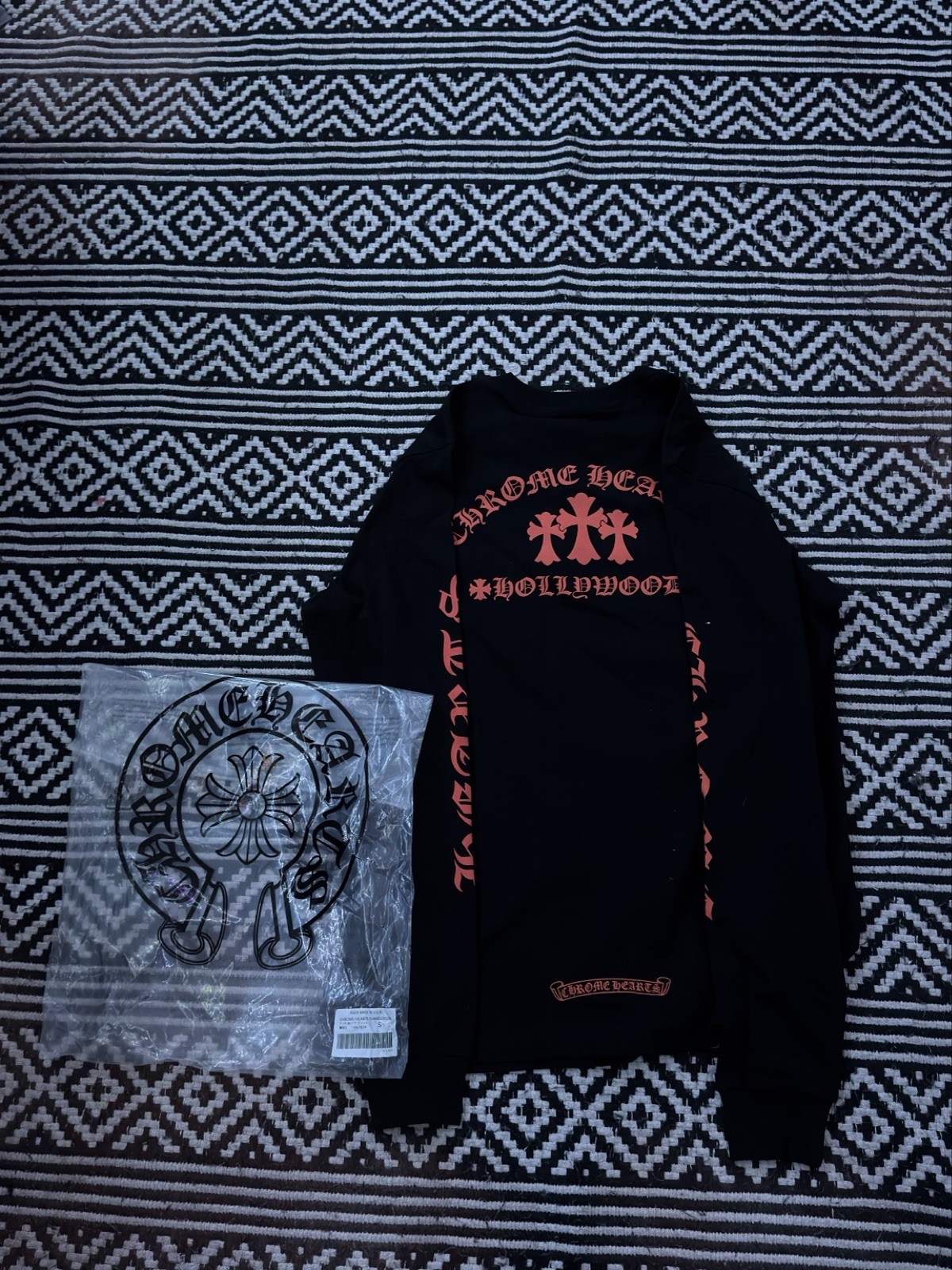Chrome Hearts Men's Long Sleeve T-Shirt Size Small gallery