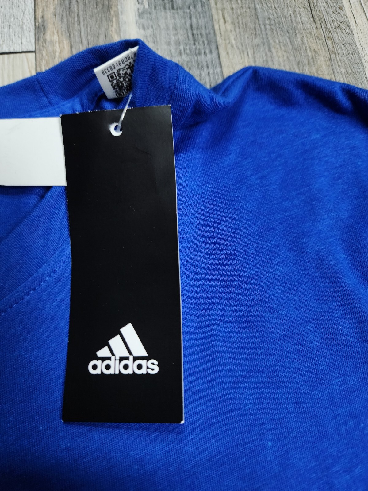 NEW Adidas Kansas Jayhawks T-Shirt Mens LARGE Tee Blue Super Soft Shirt gallery