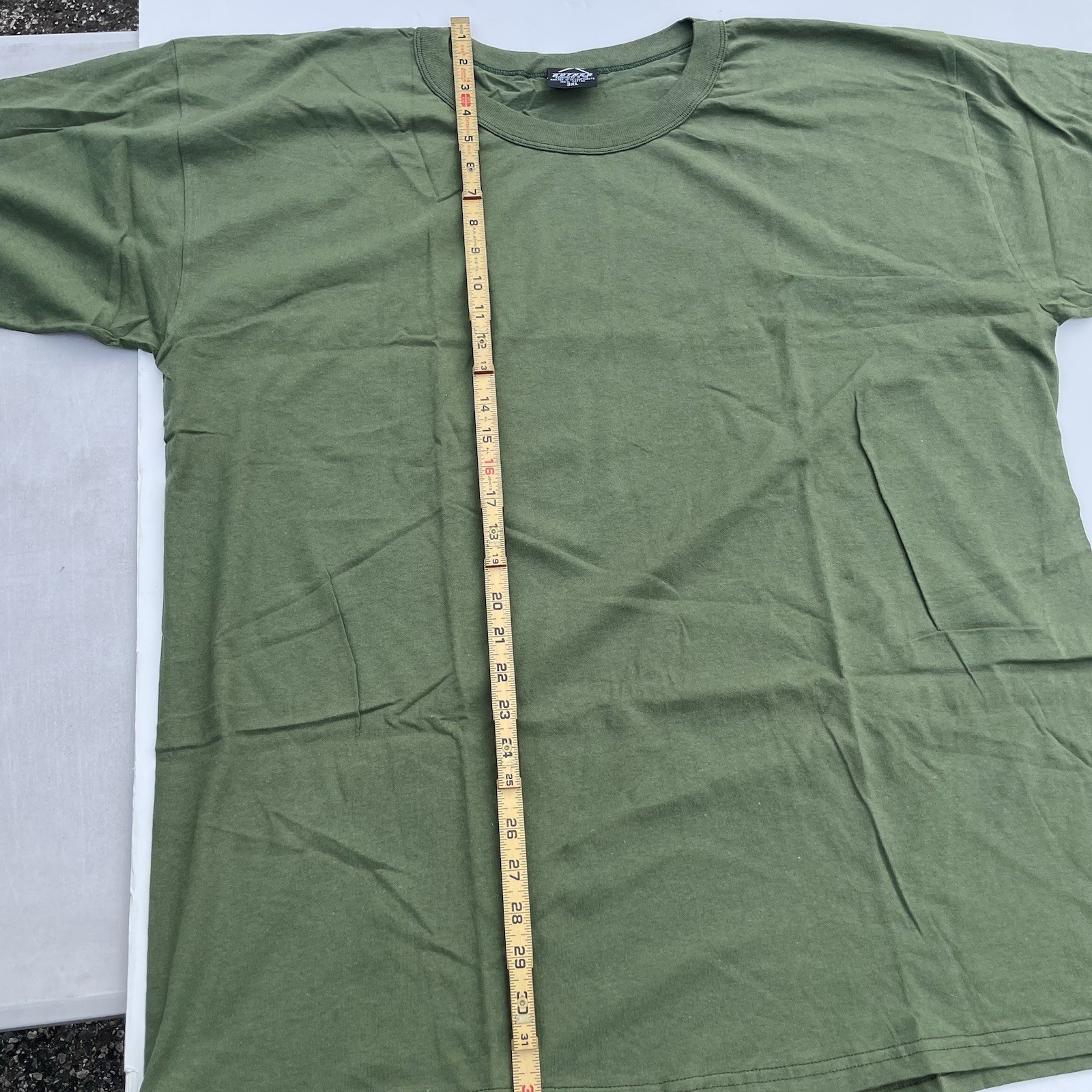 ARMY SOLID OD GREEN PLAIN MENS ROTHCO T-SHIRT 2XL - 3XL gallery