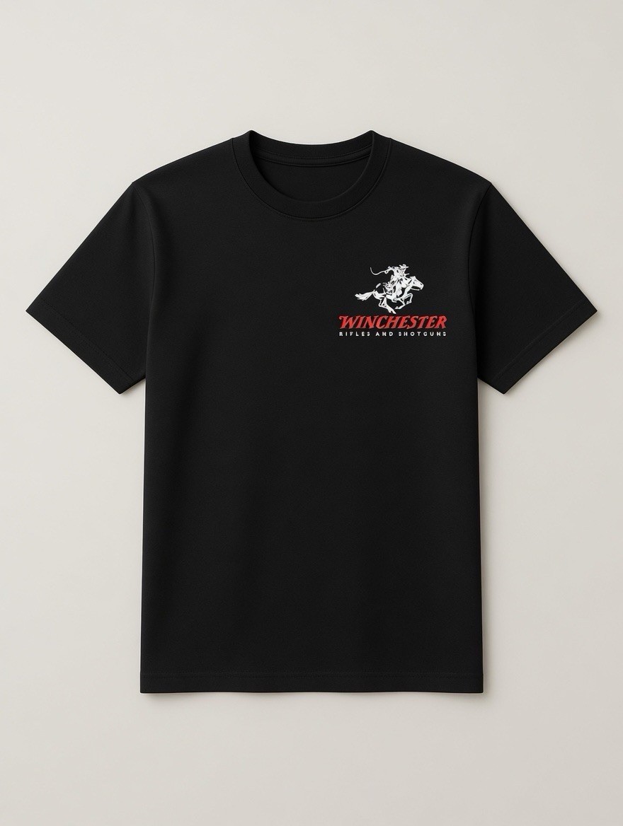 Winchester American Legend T-Shirt - Rifle Ammo Box Graphic Tee for Men gallery