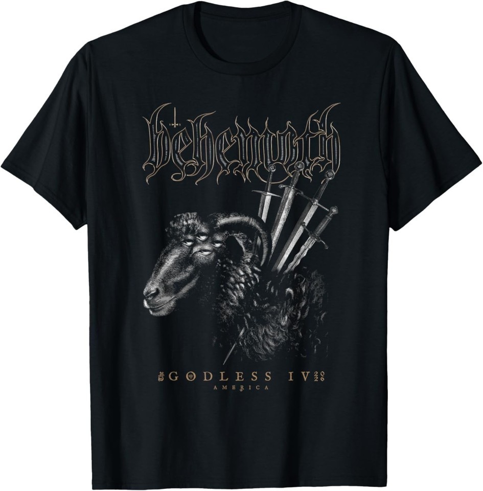 Behemoth Godless Goat ITIN ( 2 Side ) T-Shirt