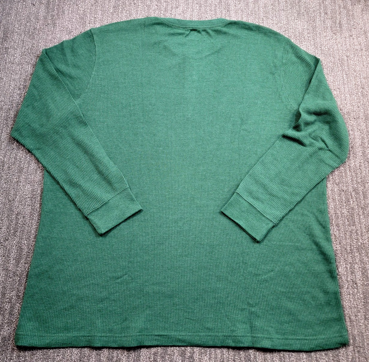 NEW! St. John's Bay Green Thermal Shirt Men's 3XLT Long-sleeve Super Soft NWT gallery