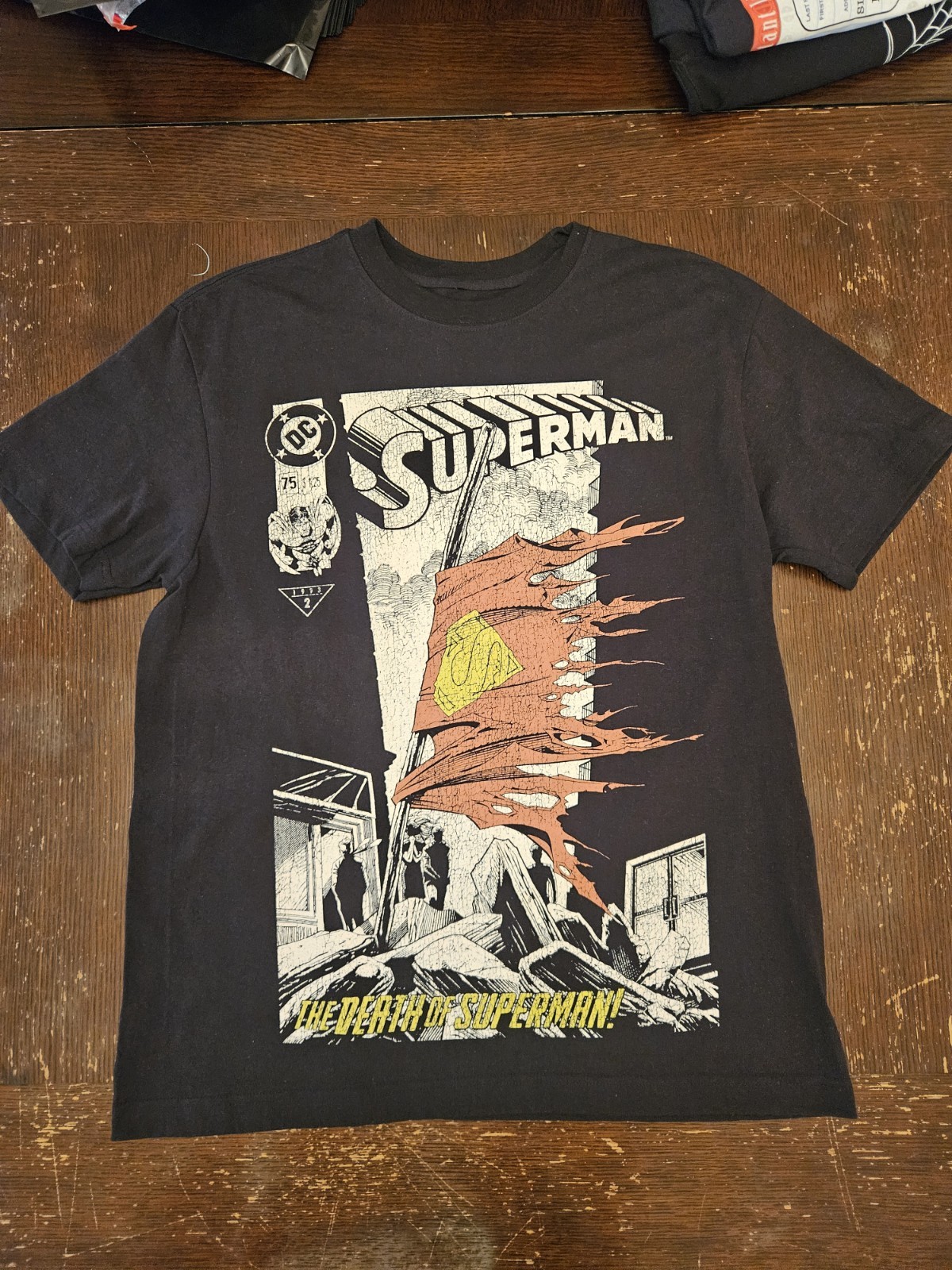 Superman graphic t shirts gallery
