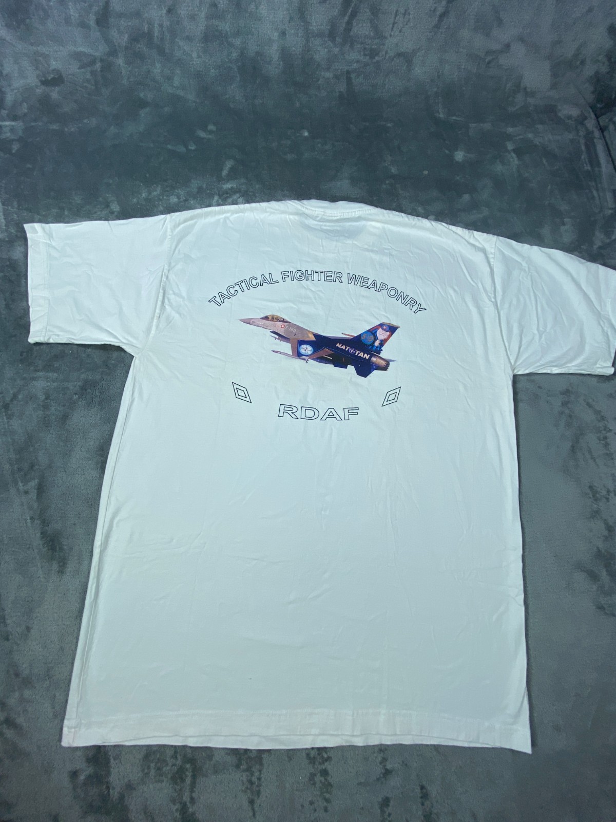Tactical Fighter Weaponry T Shirt Mens XL White Graphic Military Tee Combat War gallery