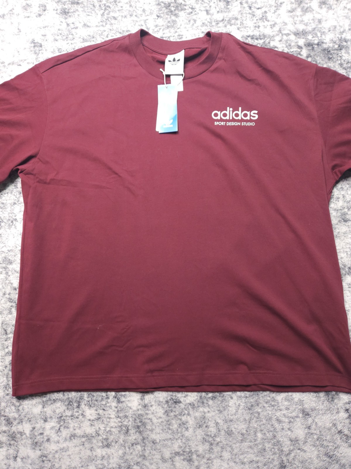 NEW Adidas Originals Basketball Design Studio T-Shirt Men's Size XL Shadow Red gallery