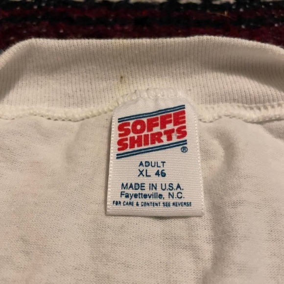 VTG 80s Soffe My son one of the fee the proud a marine military tshirt XL USA gallery