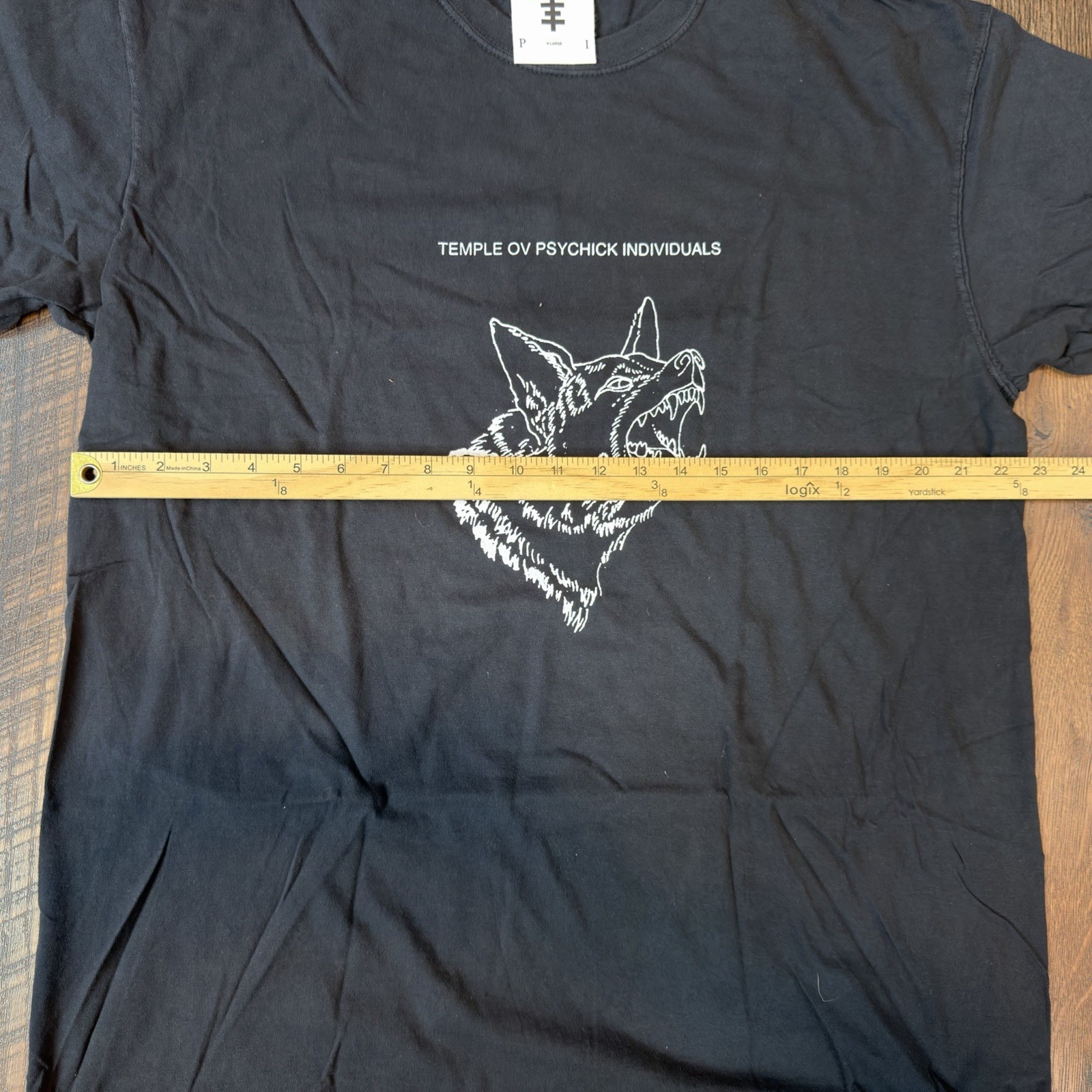 Genesis P-Orridge "Temple Ov Psychick Individual" Black Shirt Size Xl gallery