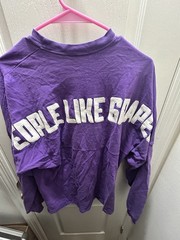 Rooster Teeth People Like Grapes Purple Spirit Jersey Small Discontinued 2020