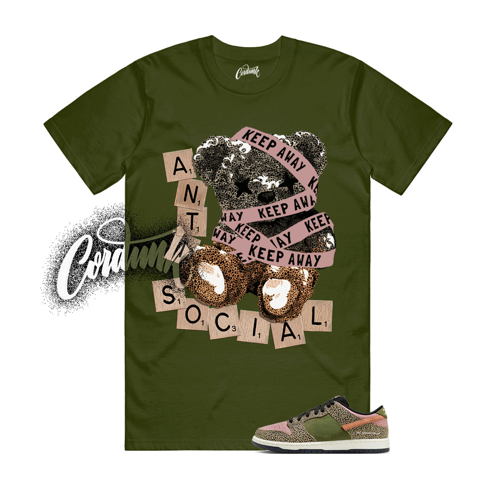 Dunk Recreational Use Khaki Amber Brown Rust Pink Green Rec T Shirt Match ANTI