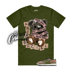 Dunk Recreational Use Khaki Amber Brown Rust Pink Green Rec T Shirt Match ANTI