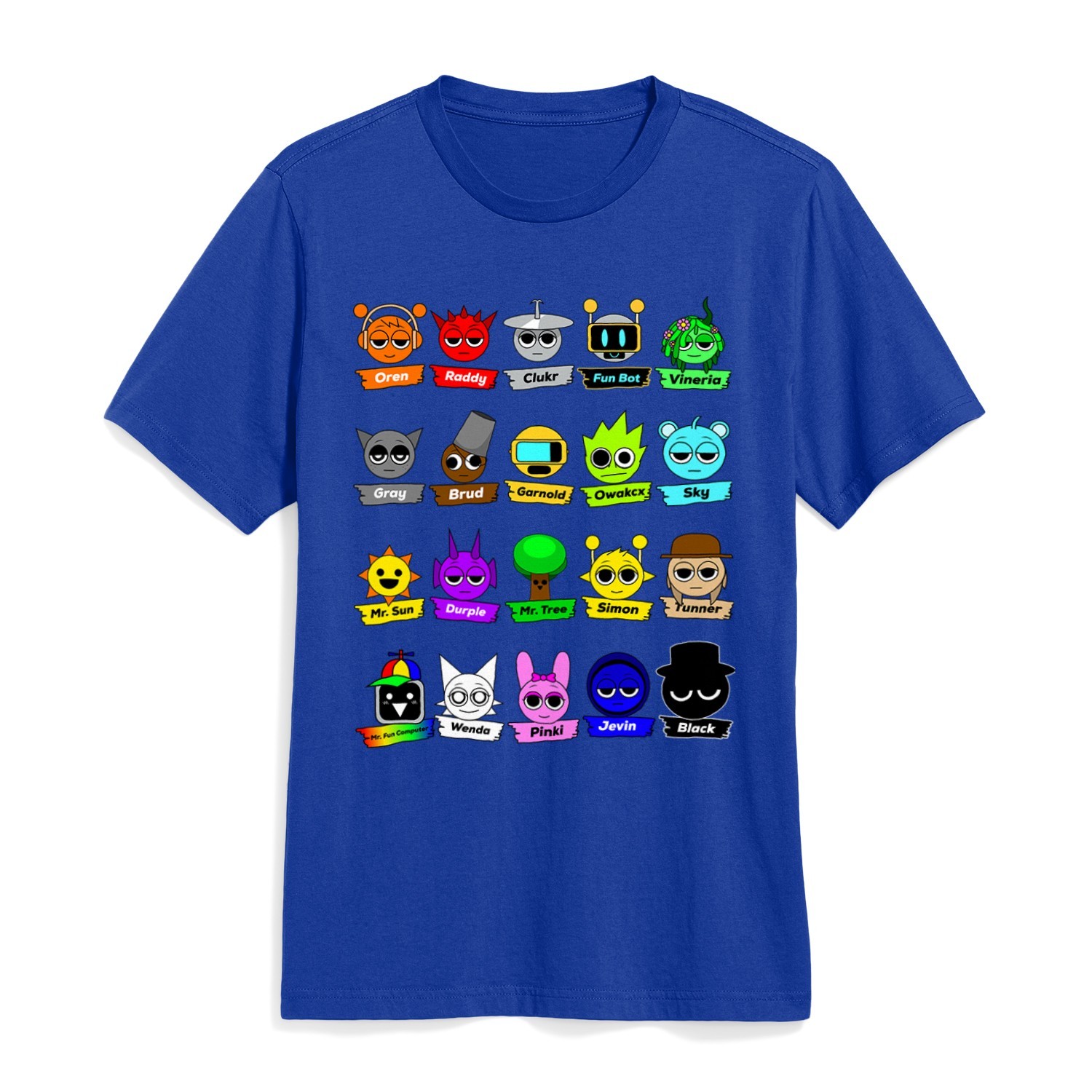 Funny Sprunki Kids Shirt All my Sprunki Toys Youth Kids T-Shirt gallery