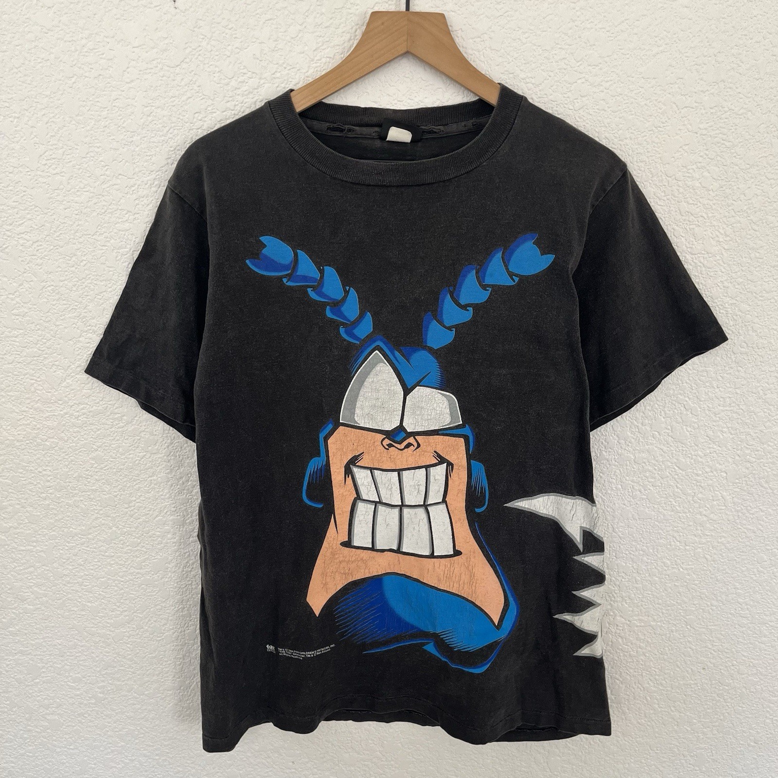 VTG 1994 The Tick Shirt Sz Large TV Promo Comic Fox DC Marvel Crimson Chin Spawn gallery