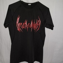 Breath Divinity Compression T-Shirt Black/Red Urban Spiky Goth Graphic Men M