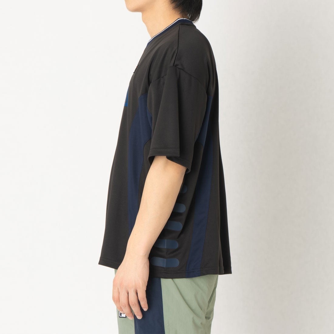 FILA x SEGA TEE Moisture-wicking quick-drying UV protection UnisexKhaki, Black gallery