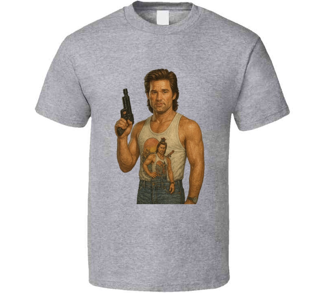 Big Trouble In Little China Jack Burton Retro Caricature Movie T Shirt gallery