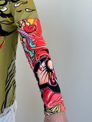 Stefon Costume Shirt With Simulated Double Sleeves