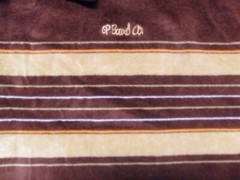 Medium OP Ocean Pacific Velvety Brown Polo 80 Cotton 20 Poly Vintage Surf Shirt