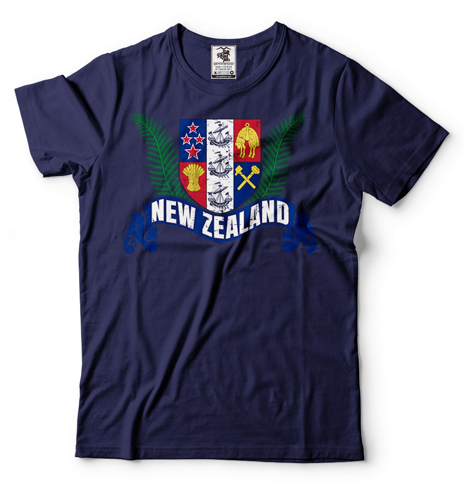 New Zealand Unisex Shirt New Zealand Country Flag Logo Shirt New Zealand Shirt gallery