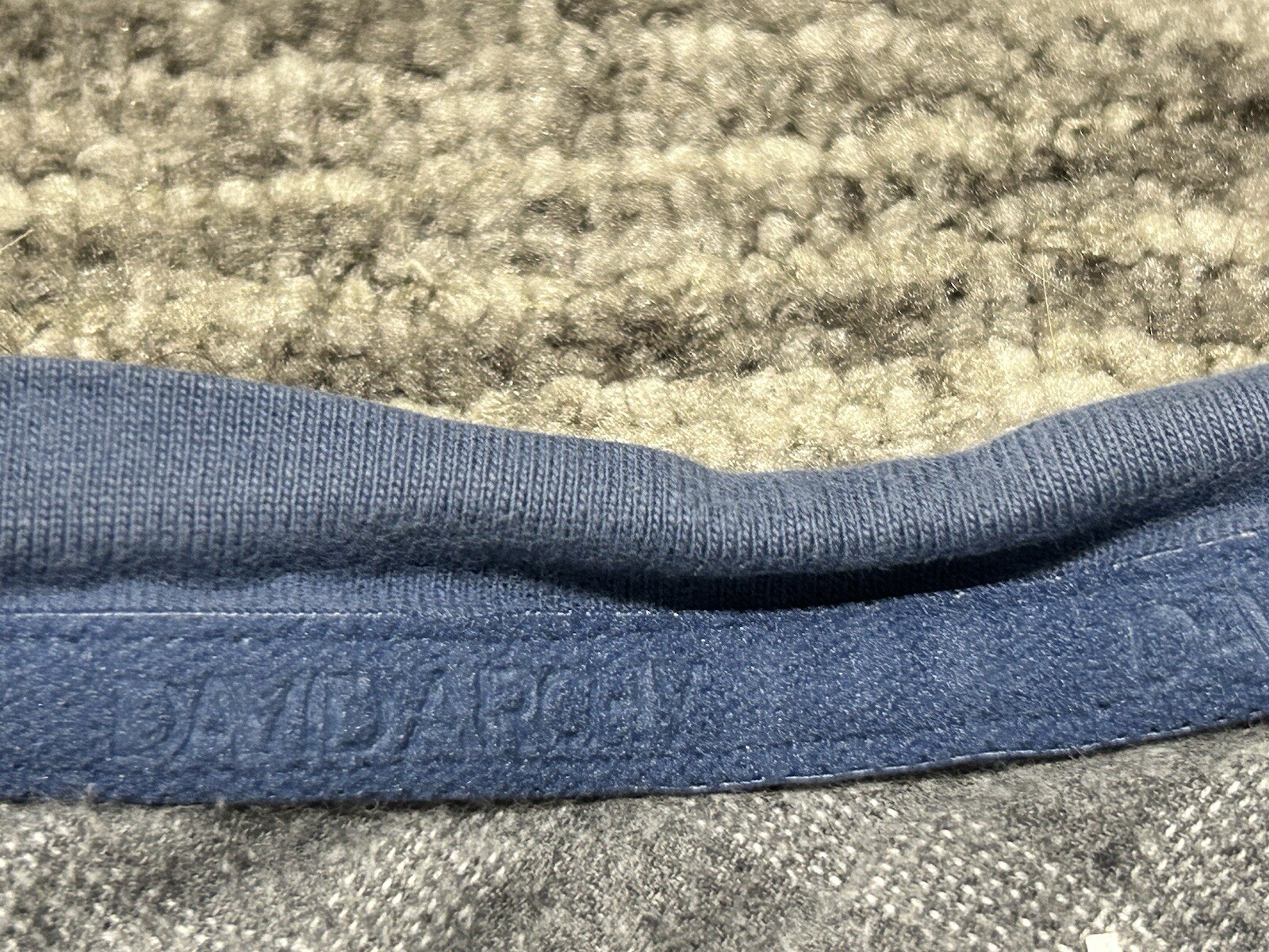 David Archy Shirt Henley Adult Small Blue Long Sleeve Button Cotton Preppy Mens gallery